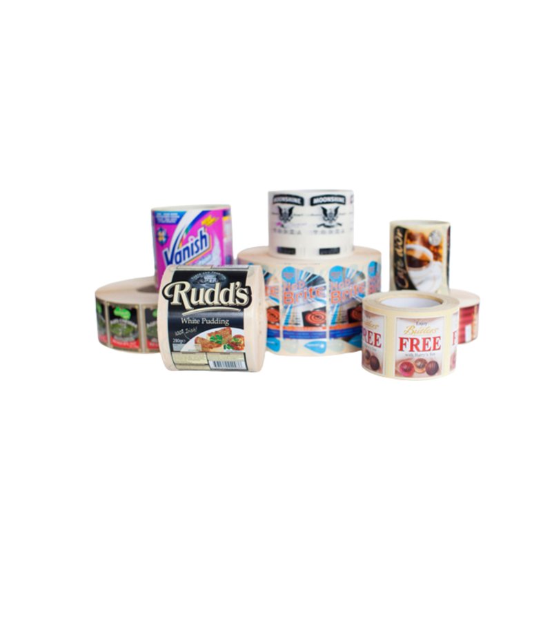 Renkli Baskılı Etiketler